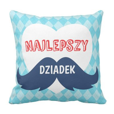 Poduszka dekoracyjna Najlepszy Dziadek pod-6471