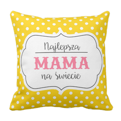 Poduszka Najlepsza MAMA NA ŚWIECIE Dzień Matki pod-6249