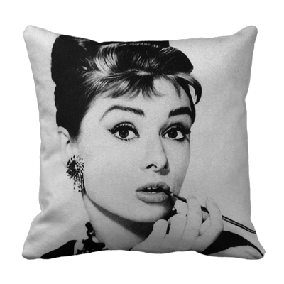 Poduszka Audrey Hepburn lips pod-6182