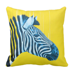 Poduszka ZEBRA yellow -6200