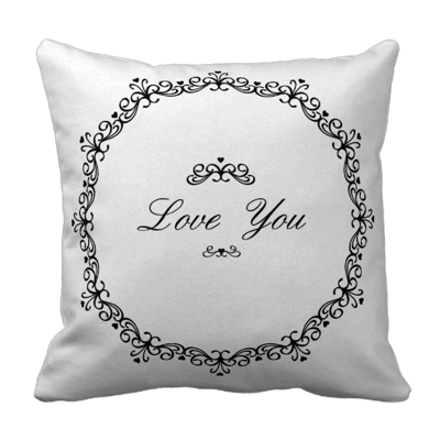 Poduszka Shabby Chic LOVE YOU pod-6122