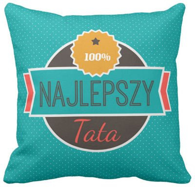 Poduszka dekoracyjna 100% Najlepszy TATA pod-6558