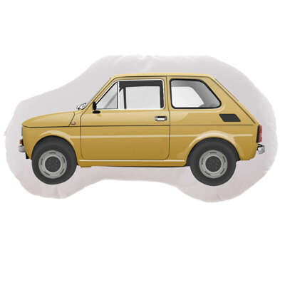 Poduszka maskotka Fiat 126 maluch 126p mały fiat