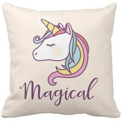 Poduszka dla dzieci MAGICAL UNICORN jednorożec pod-3136